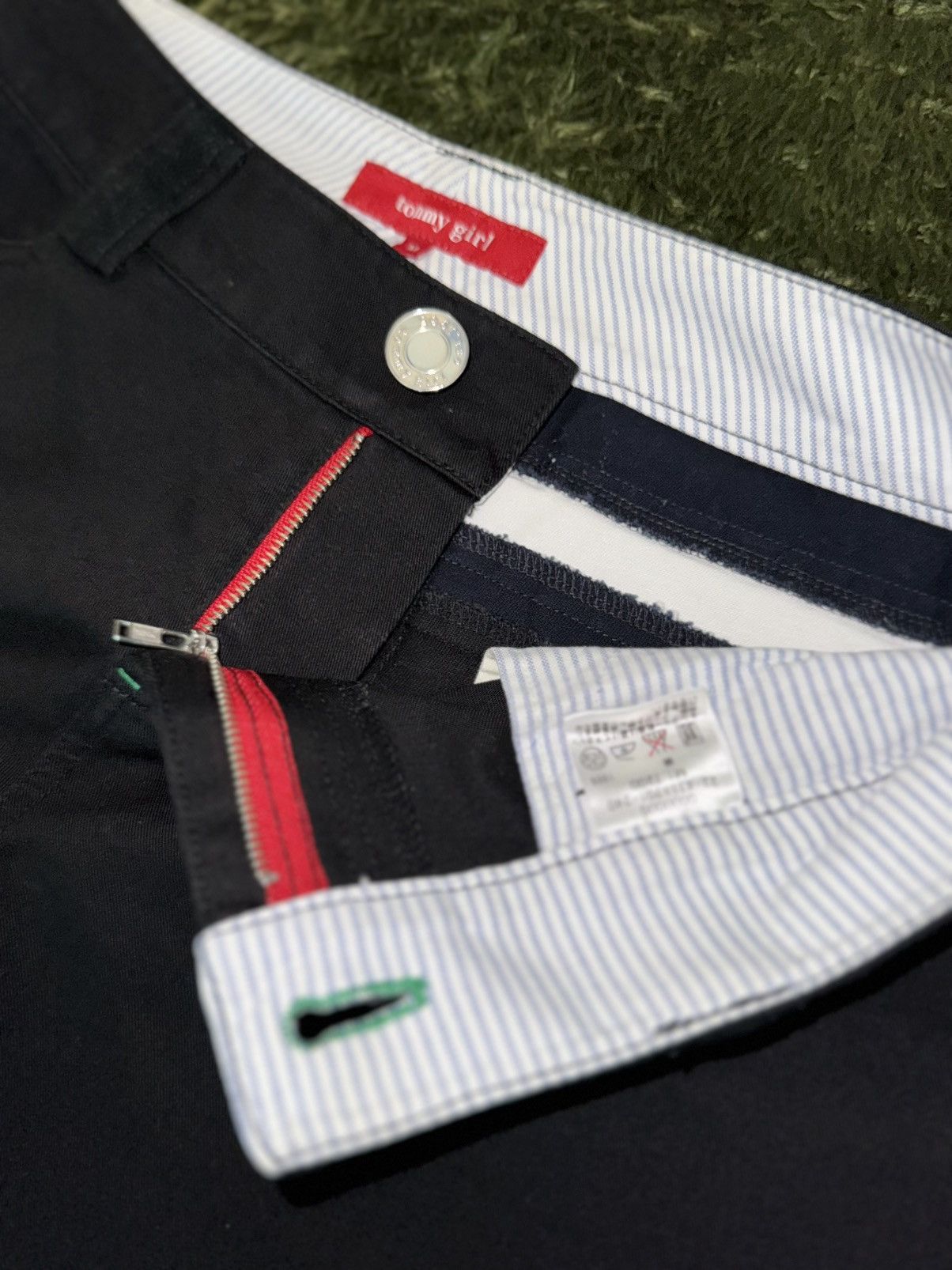 Tommy Hilfiger [M] Tommy girls japan panel detail cotton pants black Size 30" / US 8 / IT 44 - 3 Thumbnail