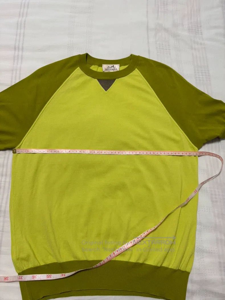 Hermes Hermes Short-sleeve 100% wool Size US L / EU 52-54 / 3 - 3 Thumbnail