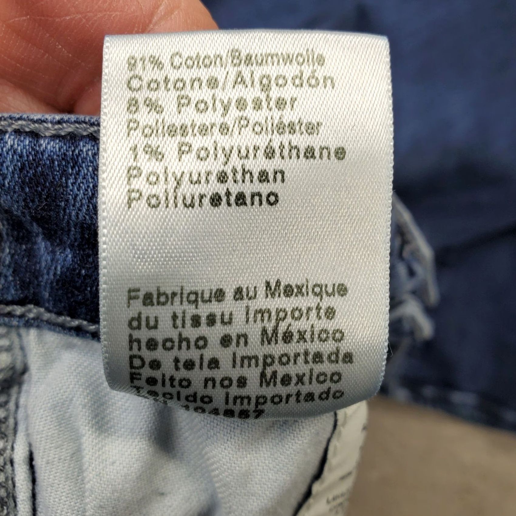 Denime AG Adriano Goldschmied Skinny Jeans Womens 30R Blue Denim Stitch 5-Pocket Stretch Design Jeans Size 30" / US 8 / IT 44 - 8 Thumbnail