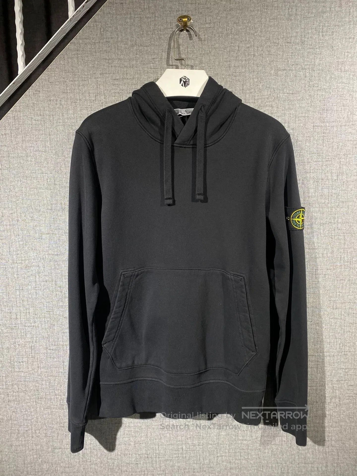 Stone Island stone island black hooded sweatshirt. Size US S / EU 44-46 / 1 - 1 Thumbnail