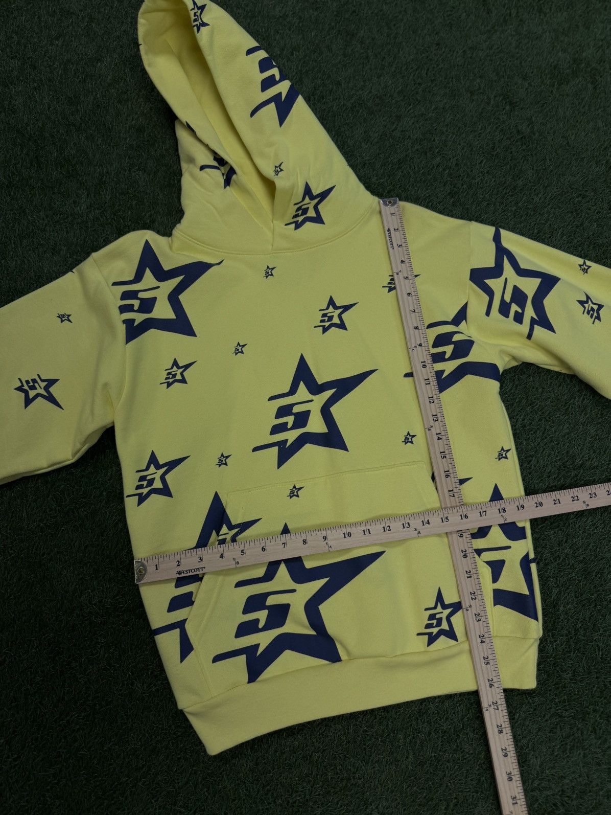 Sp5der Sp5der Worldwide Star Yellow Hoodie Size M (NEW) Size US M / EU 48-50 / 2 - 1 Thumbnail