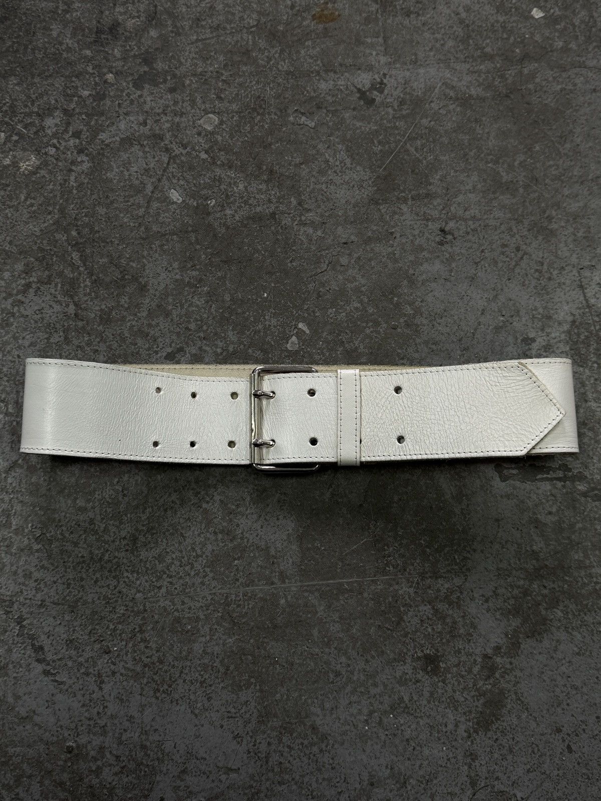 Vintage Vintage Real Leather Belts Size ONE SIZE - 2 Thumbnail