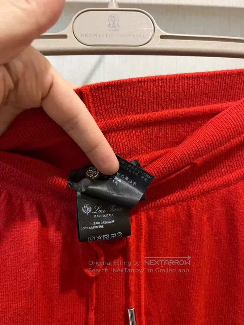 Loro Piana Loro Piana Belted Baby Cashmere Pants Size 26" / US 2 / IT 38 - 6 Thumbnail