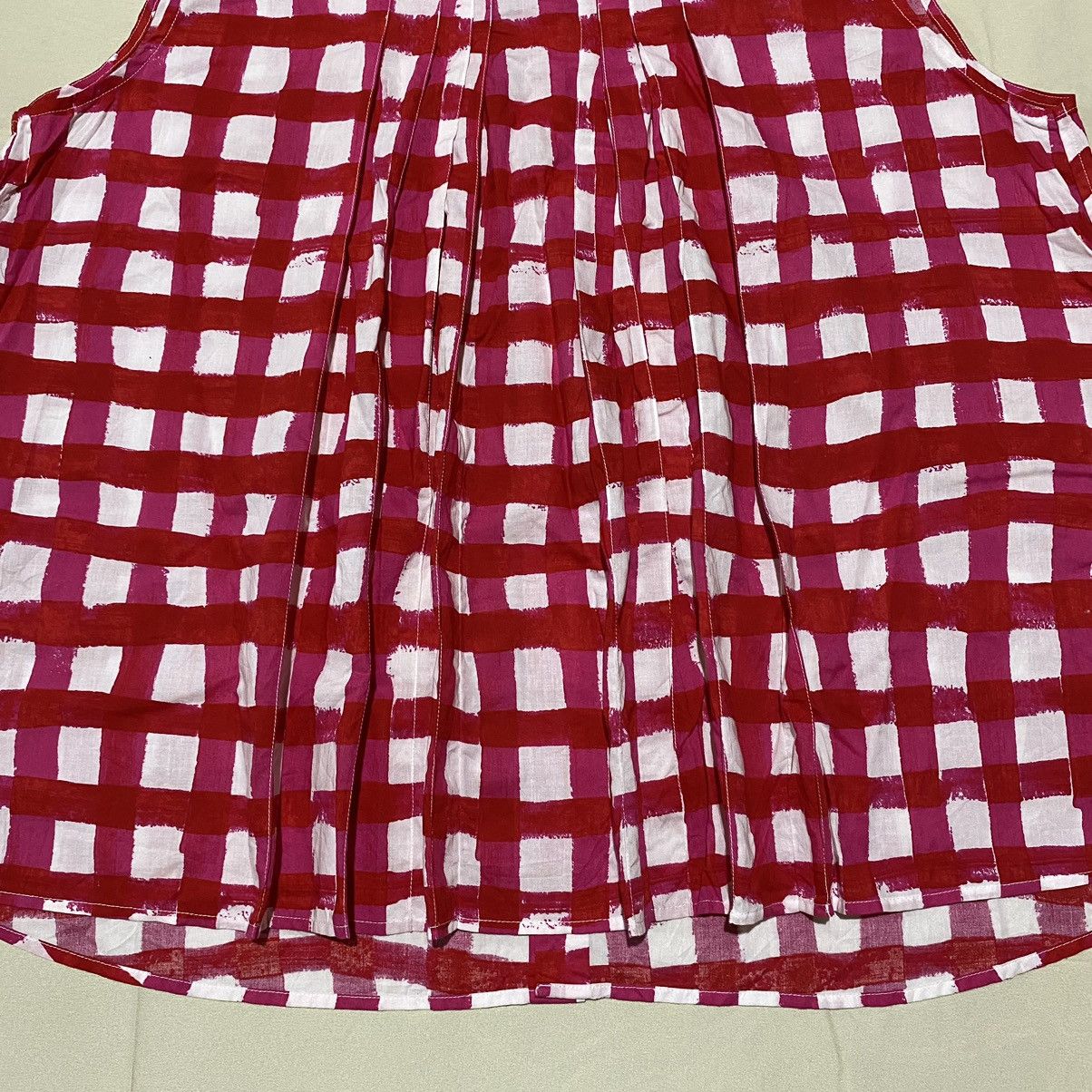 Designer × Marni Uniqlo x MARNI Pleated Sleeveless Blouses Cotton Size XL / US 12-14 / IT 48-50 - 6 Thumbnail