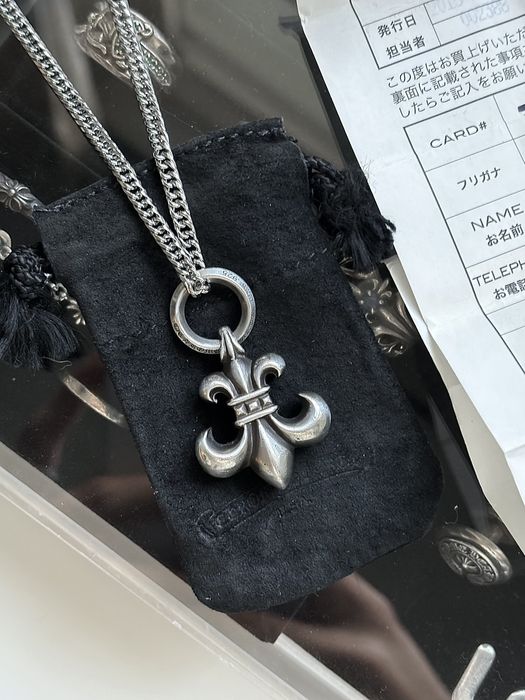 Chrome Hearts Receipt - Big Fleur Cuban Necklace 