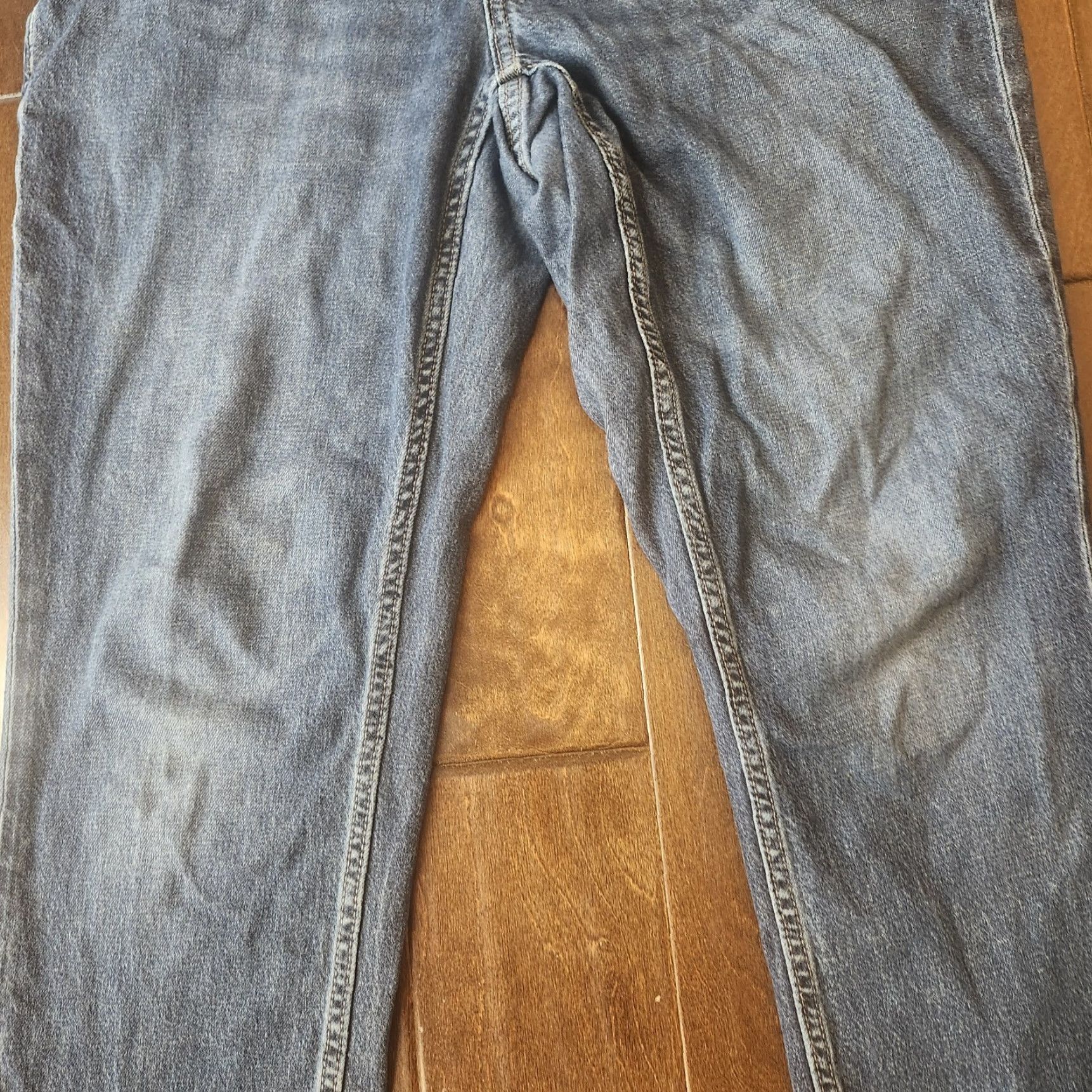 Old Navy VINTAGE Old Navy Athletic Taper Built In Flex Jeans Mens 30x30 Dark Wash Denim Size US 30 / EU 46 - 5 Thumbnail