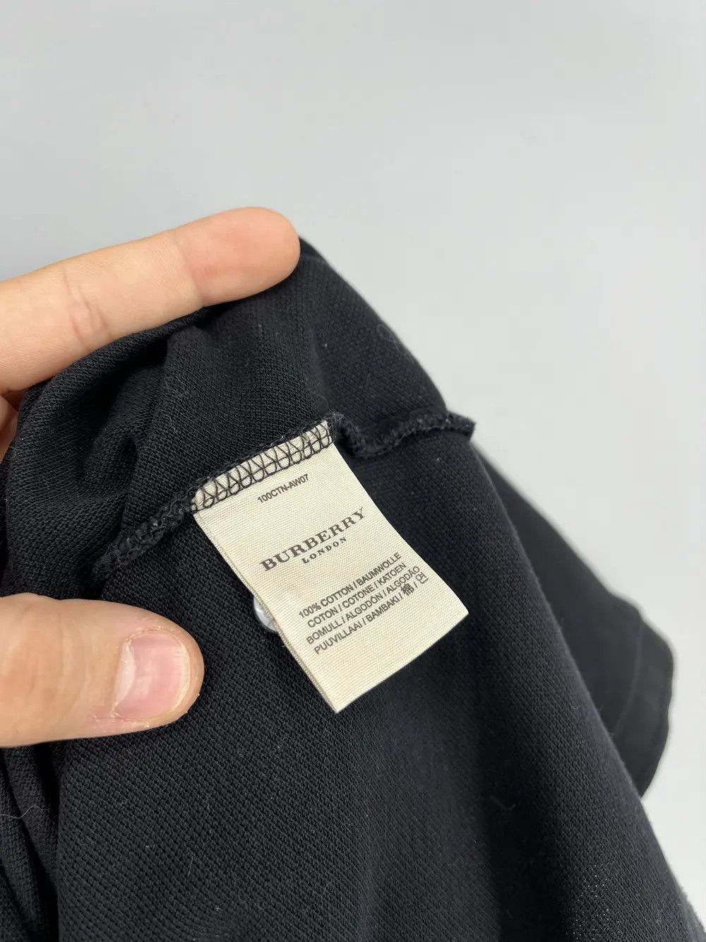 Burberry Vintage Y2K Burberry Luxury Polo T-shirt Streetwear Size XL / US 12-14 / IT 48-50 - 9 Thumbnail
