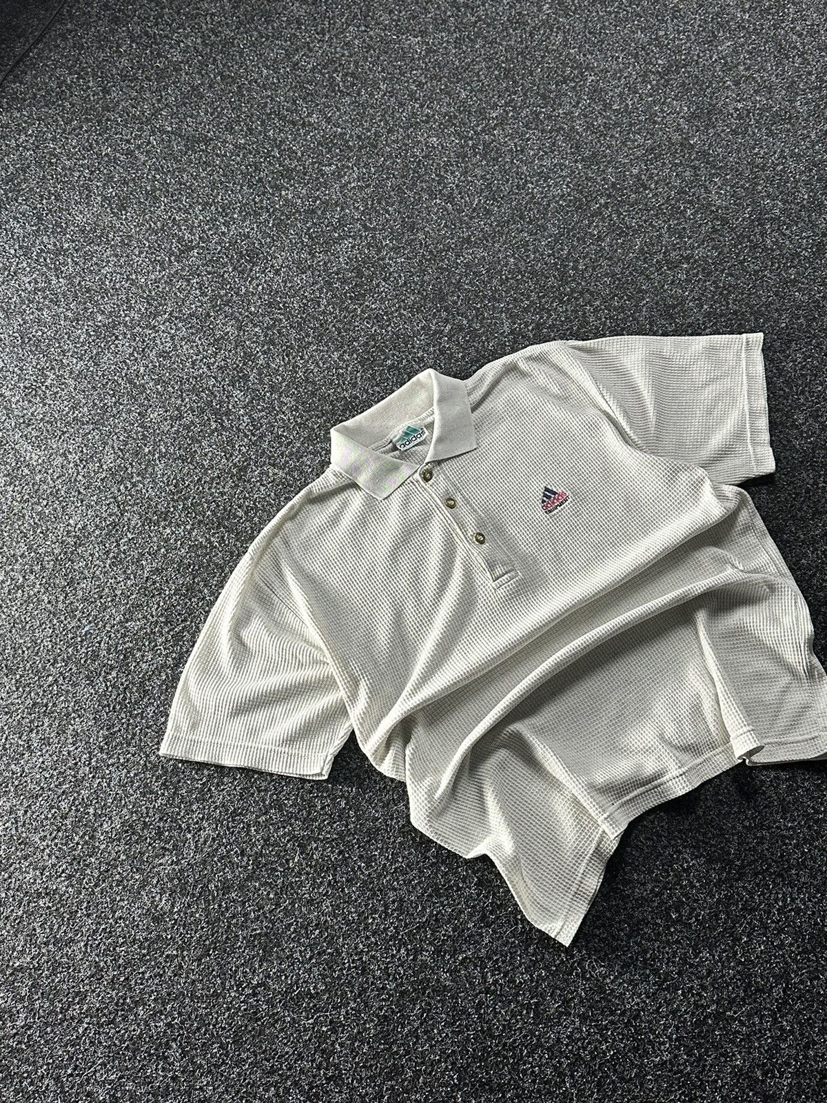 Adidas × Vintage VINTAGE 90s ADIDAS EQUIPMENT POLO WITH LOGO LIKE WEST GERMAN Size US XL / EU 56 / 4 - 2 Thumbnail