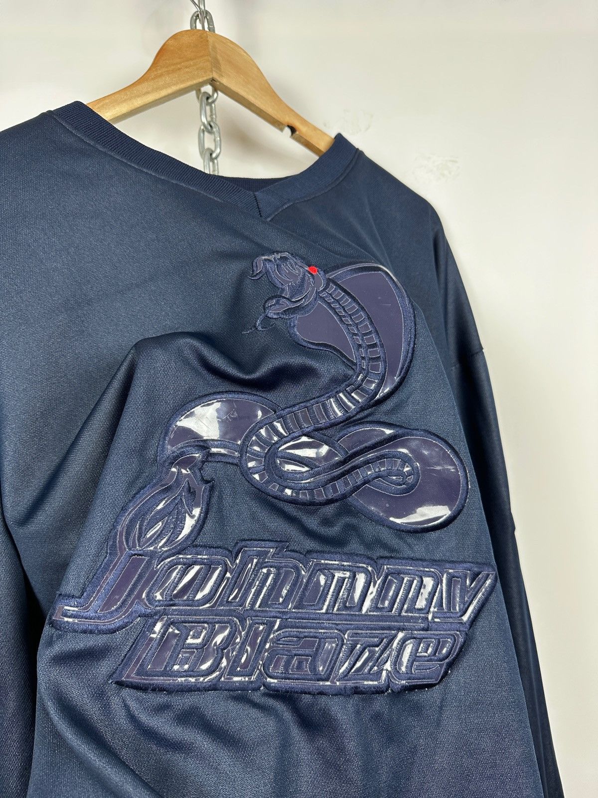 Vintage Vintage Johnny Blaze King Cobra Snake Sweatshirt Jersey Size US L / EU 52-54 / 3 - 13 Thumbnail
