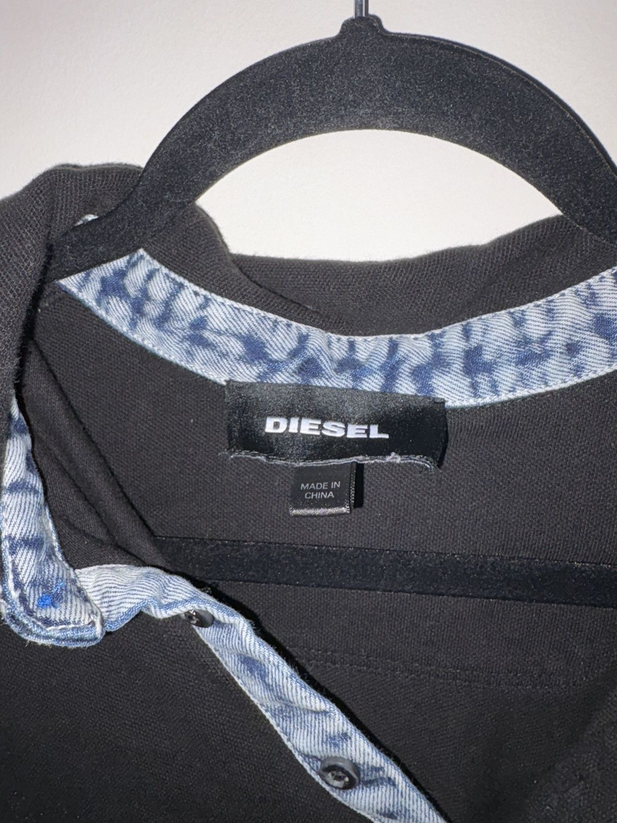 Diesel Diesel Black Polo Size US M / EU 48-50 / 2 - 3 Thumbnail