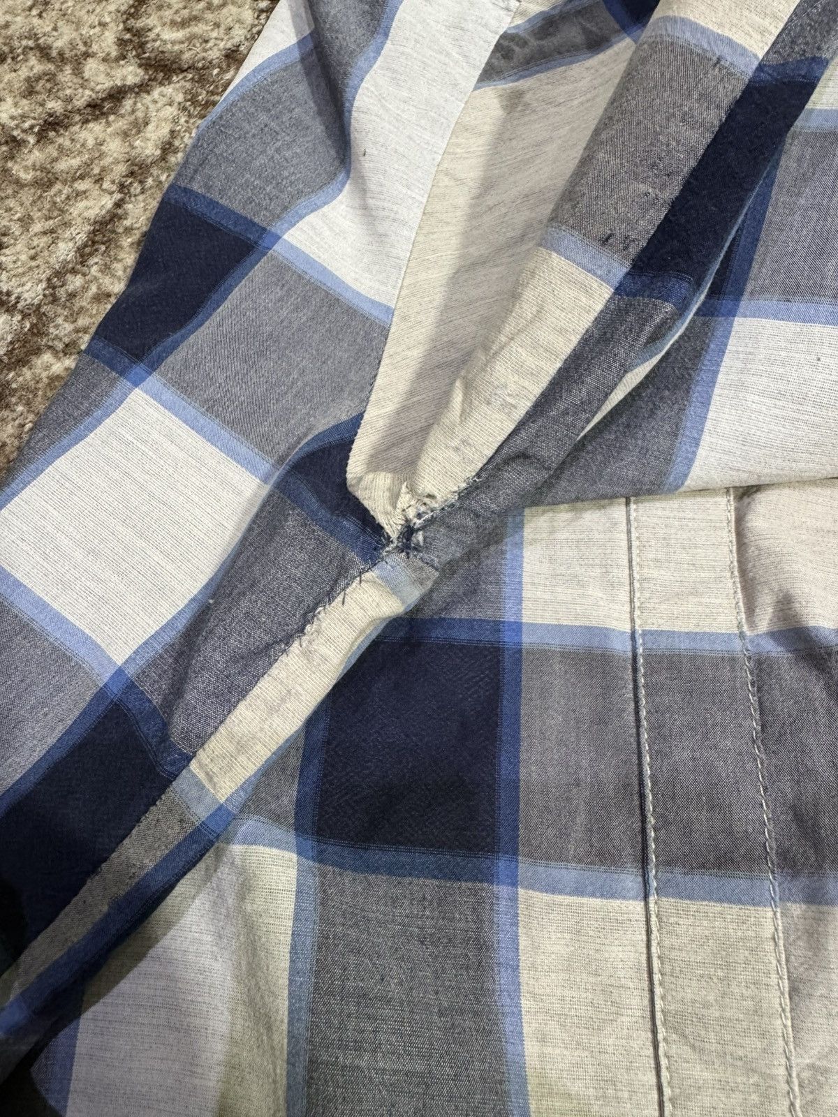 Burberry × Vintage Burberry Brit S Checked Long-sleeve Shirt Size US S / EU 44-46 / 1 - 11 Thumbnail