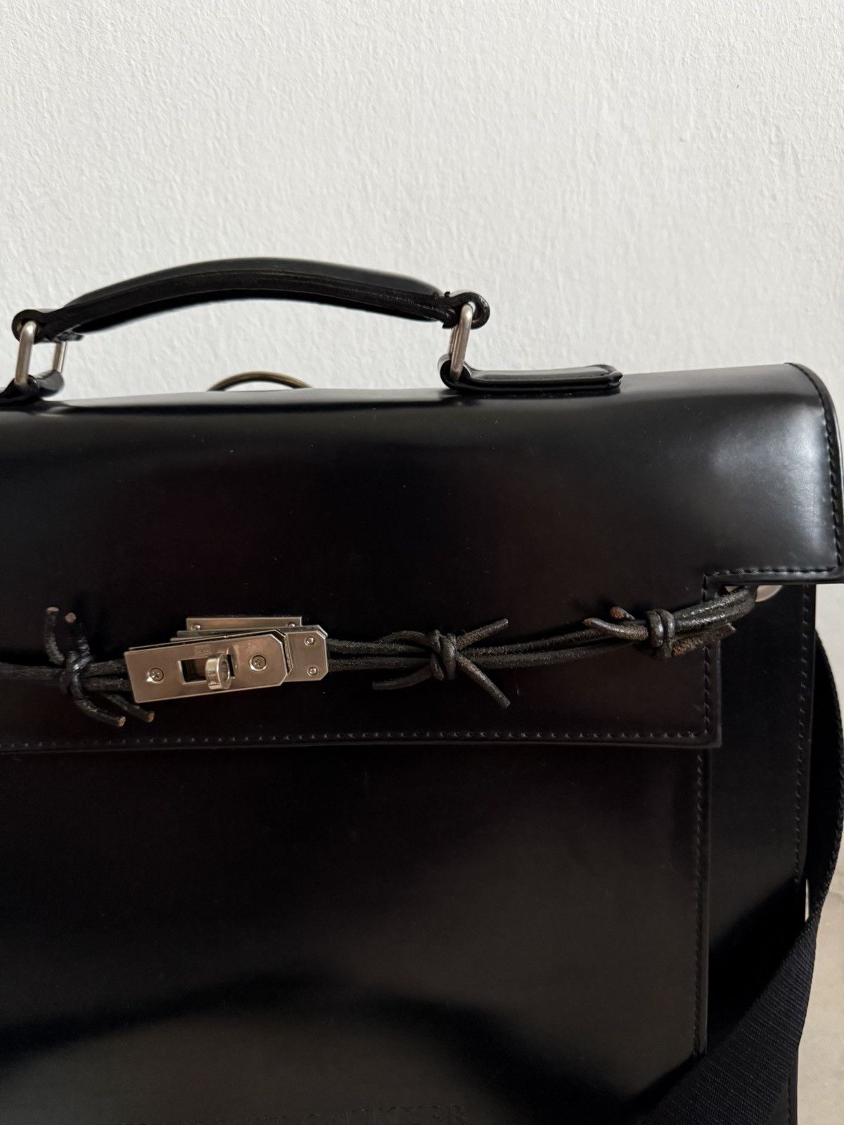 Jean Paul Gaultier Rare Jean paul gaultier black birkin briefcase Size ONE SIZE - 9 Thumbnail