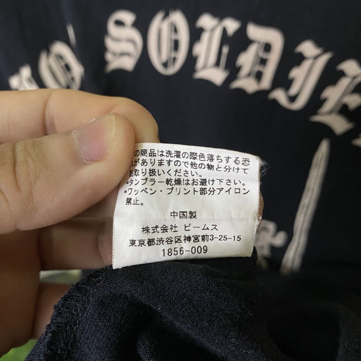 Beams Japan For Soldier Cyber Gothic Punk Grunge LGB Style T Shirt Size US M / EU 48-50 / 2 - 6 Thumbnail