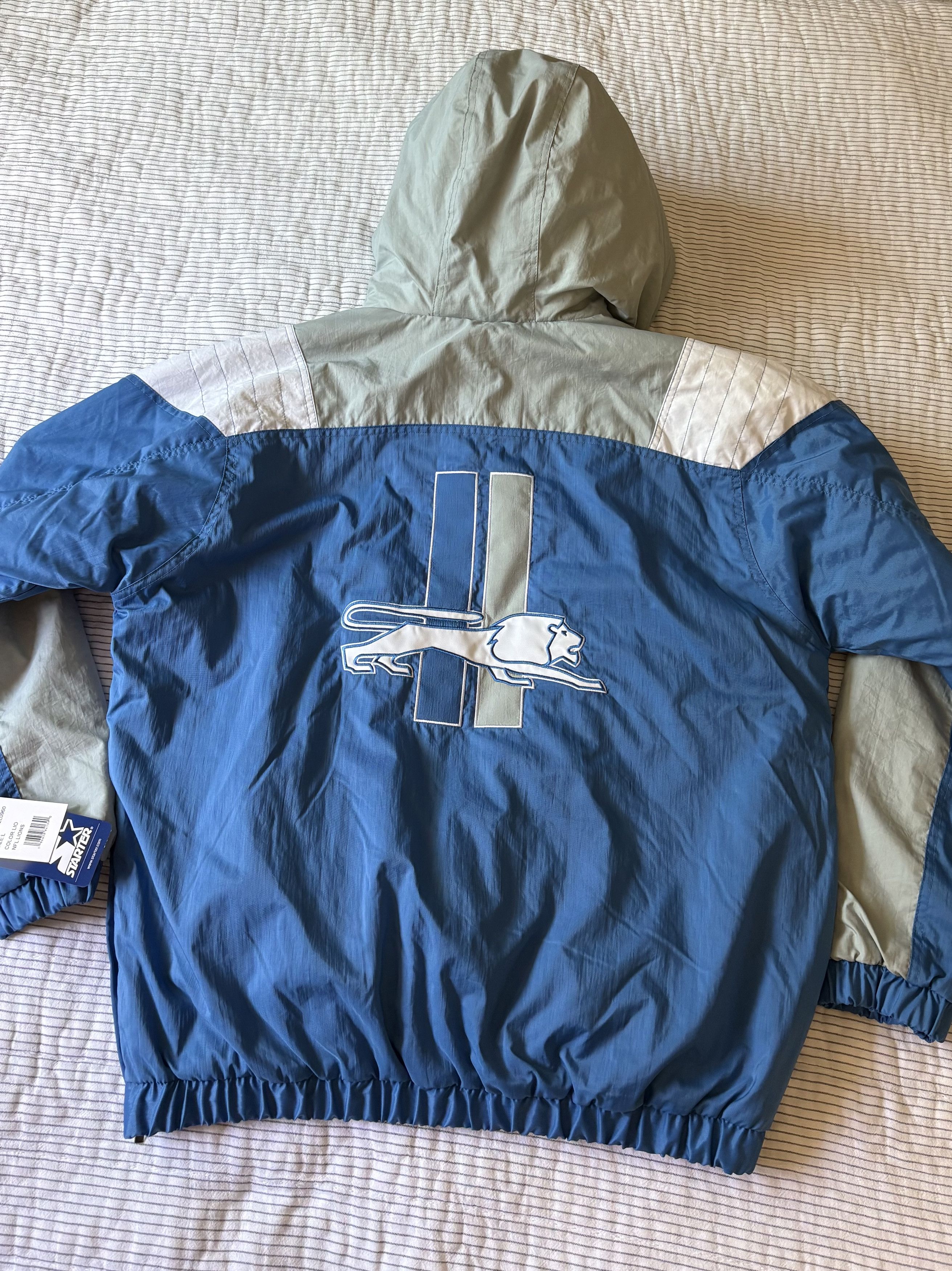 Starter Starter Detroit Lions pullover jacket Large Size US L / EU 52-54 / 3 - 6 Thumbnail