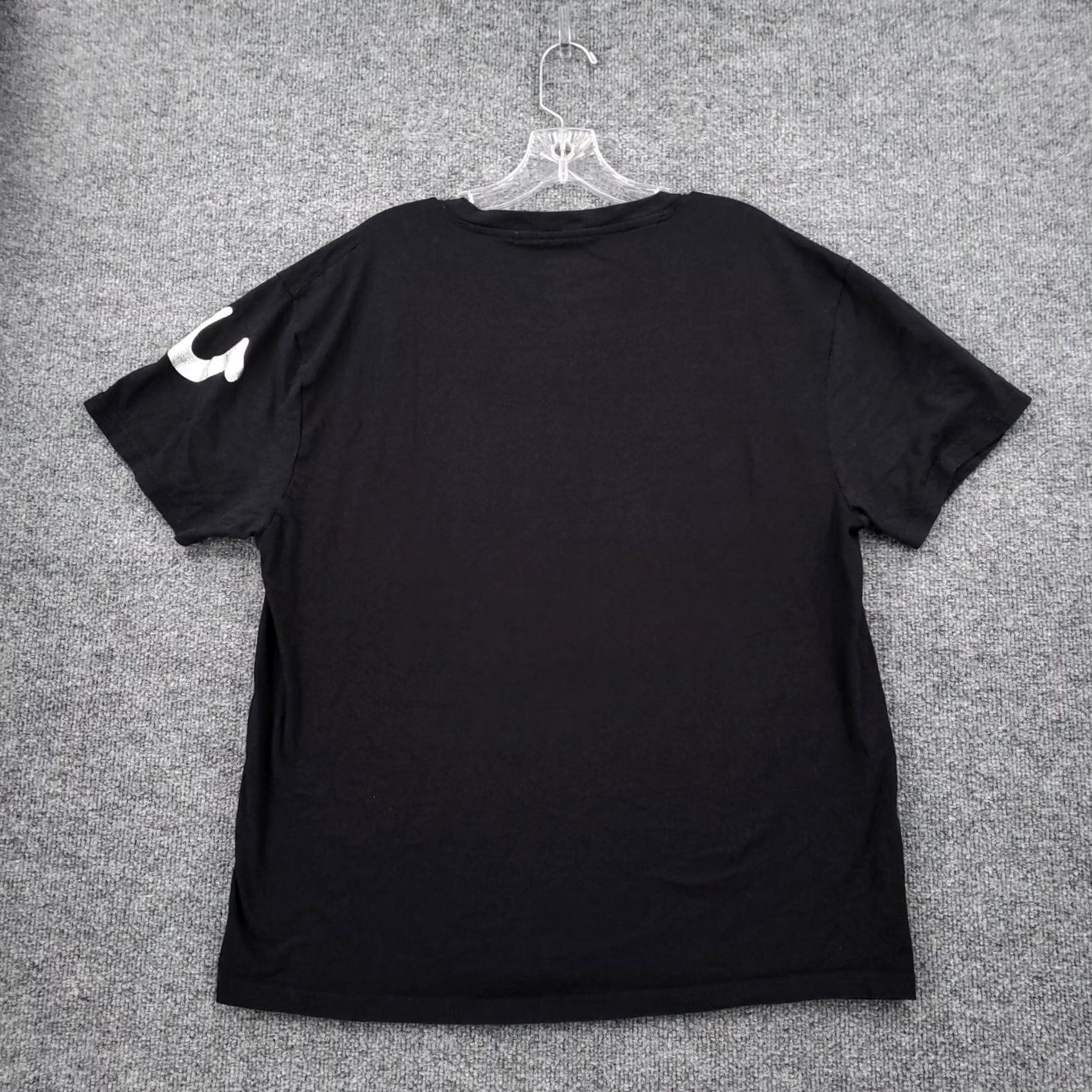 True Religion True Religion Shirt Mens XL Black Short Sleeve Horseshoe Spellout Pullover Tee Size US XL / EU 56 / 4 - 2 Thumbnail