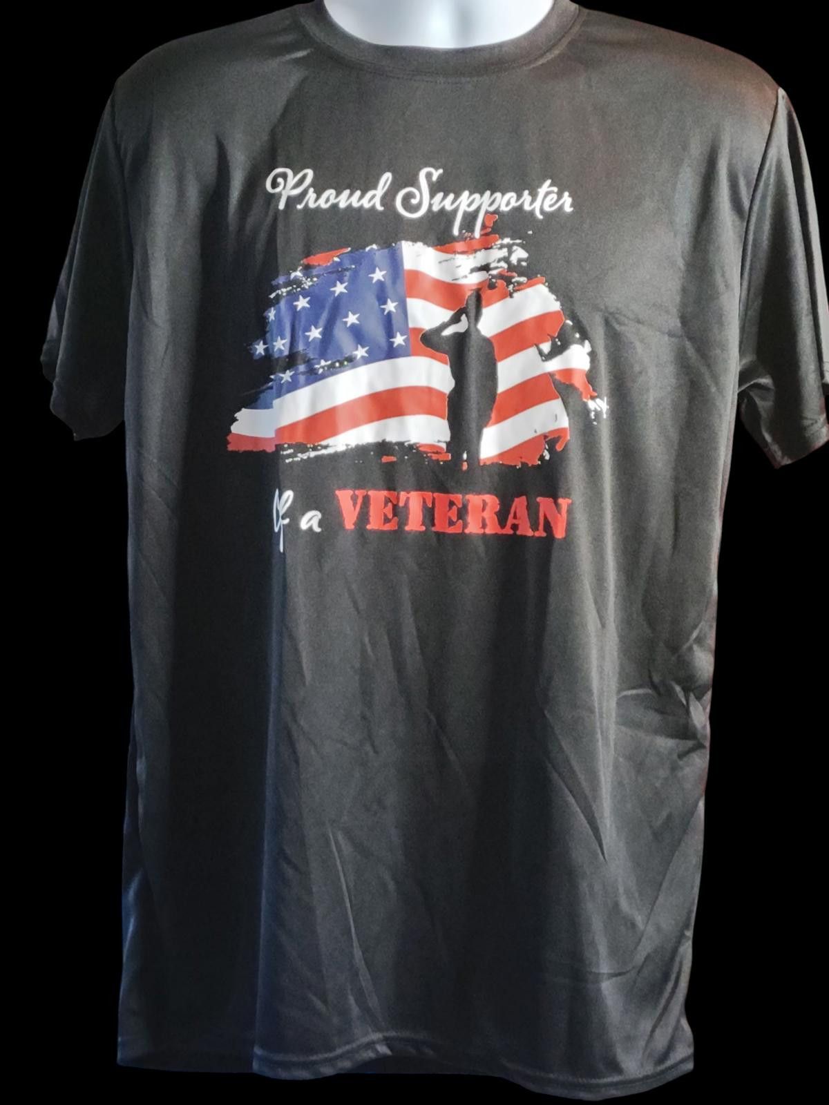 Other Armored Sportswear Proud Supporter of a Veteran T-Shirt Size US L / EU 52-54 / 3 - 3 Thumbnail