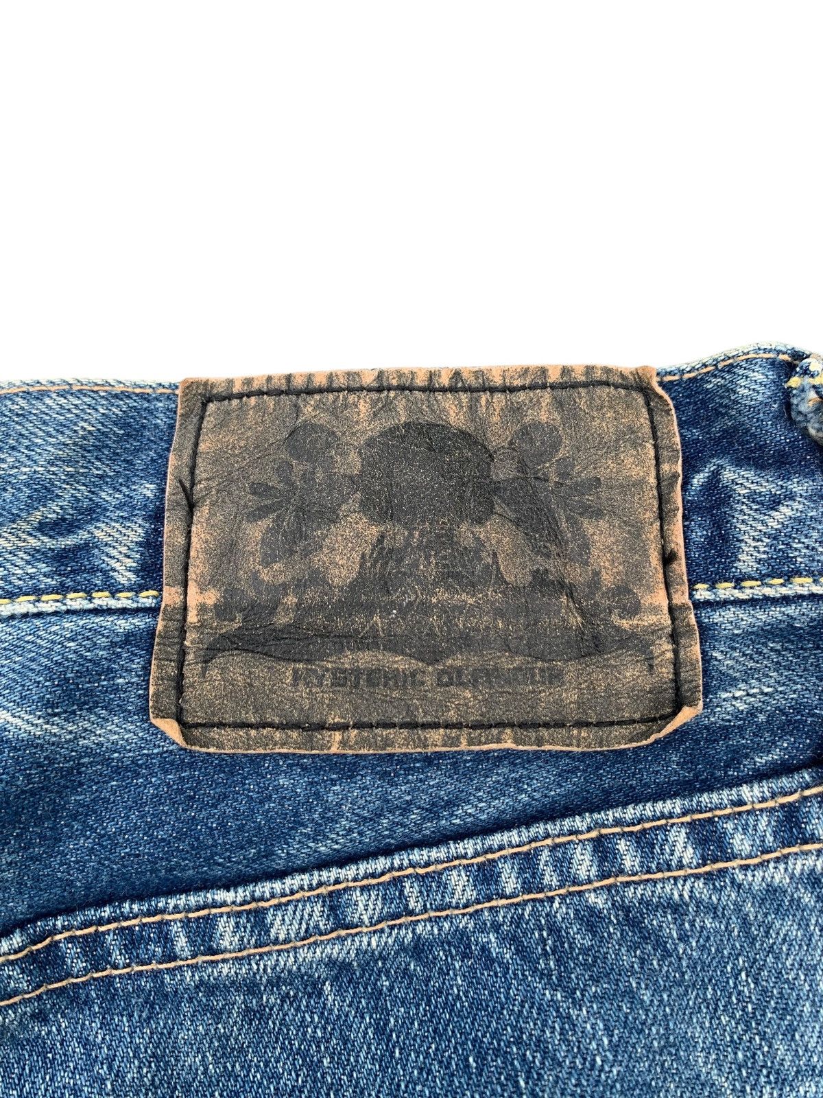 Kapital HYSTERIC GLAMOUR LED ZEPPELIN FLARE SELVEDGE DISTRESSEDDENIM Size US 32 / EU 48 - 11 Thumbnail