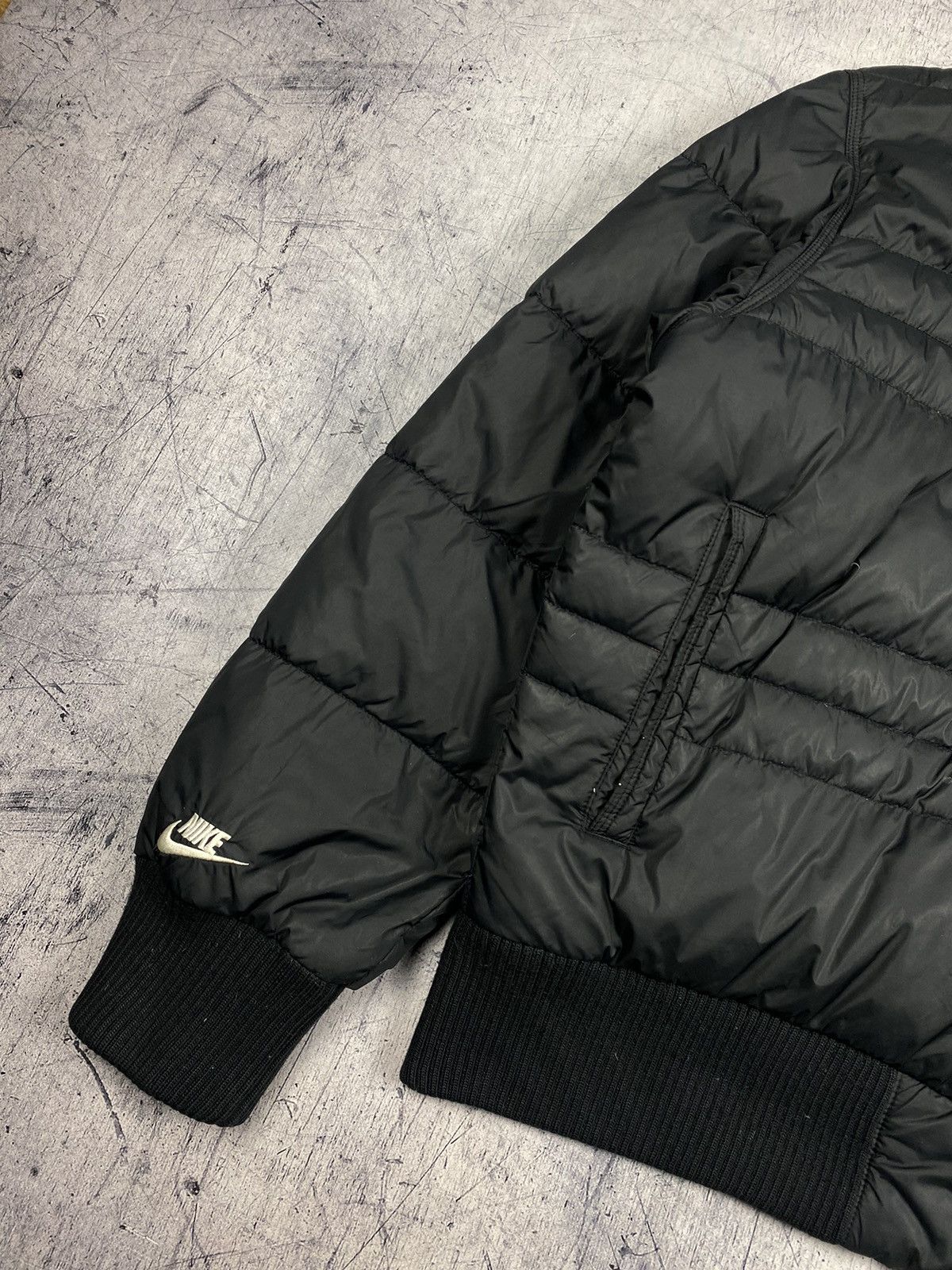 Nike Vintage 90s Nike Streetwear Drill Y2K Down Puffer Jacket Size US XL / EU 56 / 4 - 8 Thumbnail