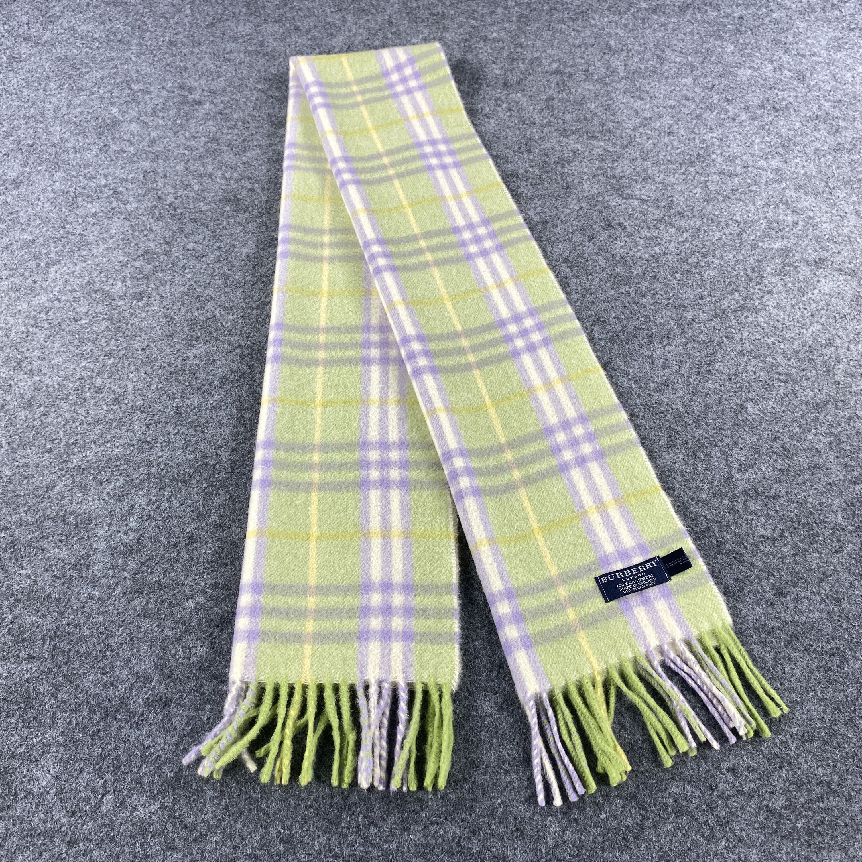 Burberry × Vintage GF10526 Burberry Scarf Neck Wear Muffler Nova Check Size ONE SIZE - 1 Thumbnail