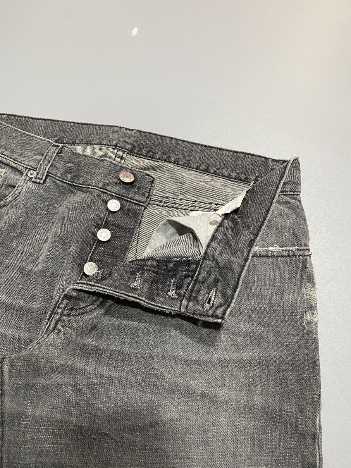 Helmut Lang SS03 Grey Jeans Size US 32 / EU 48 - 5 Thumbnail