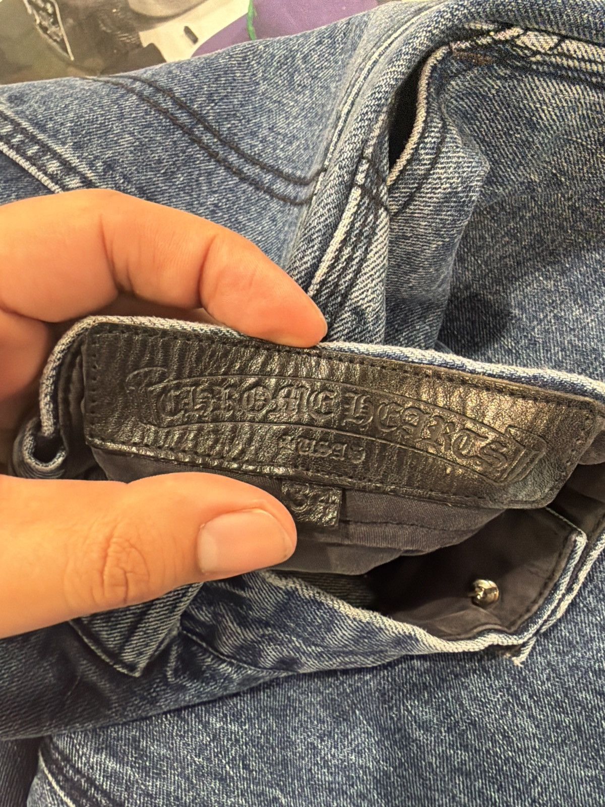 Chrome Hearts Chrome Hearts Turbo Diesel Carpenter Jeans Size US 34 / EU 50 - 5 Thumbnail