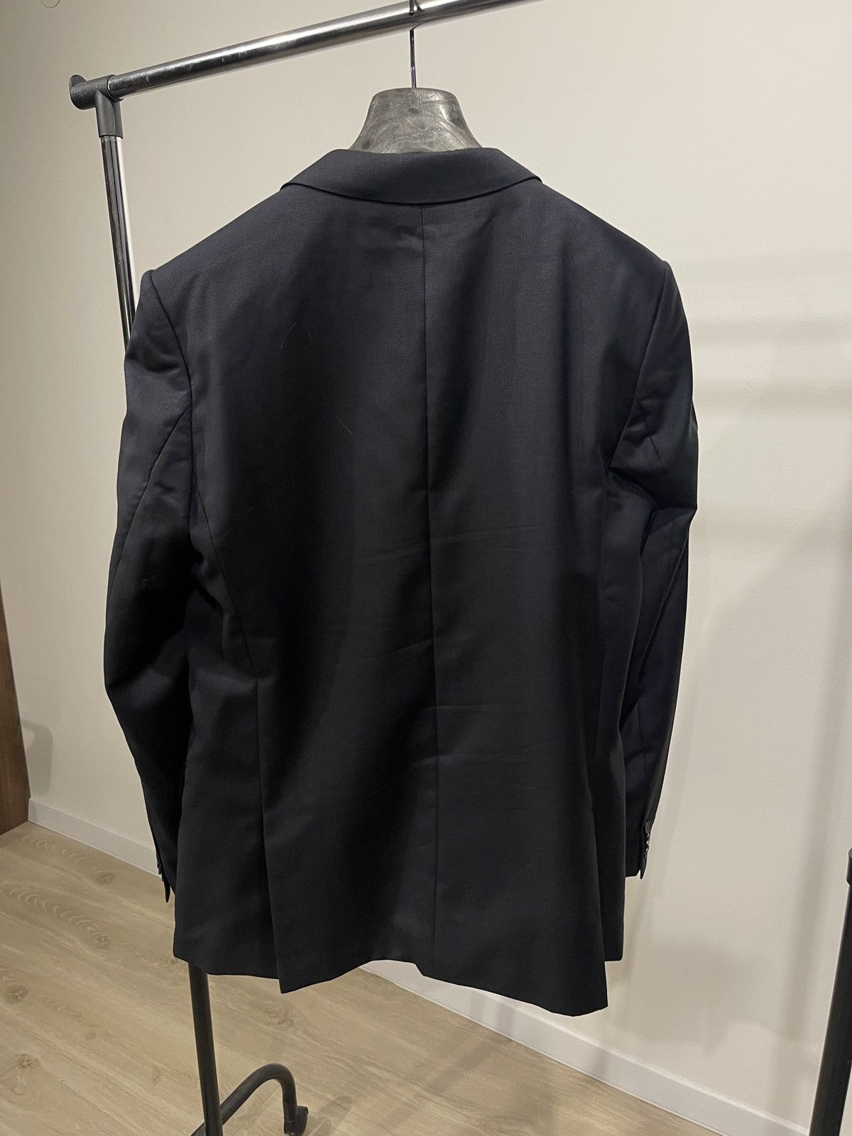 Hugo Boss Hugo boss blazer dark blue wool classic jacket 44R Size 44R - 6 Thumbnail