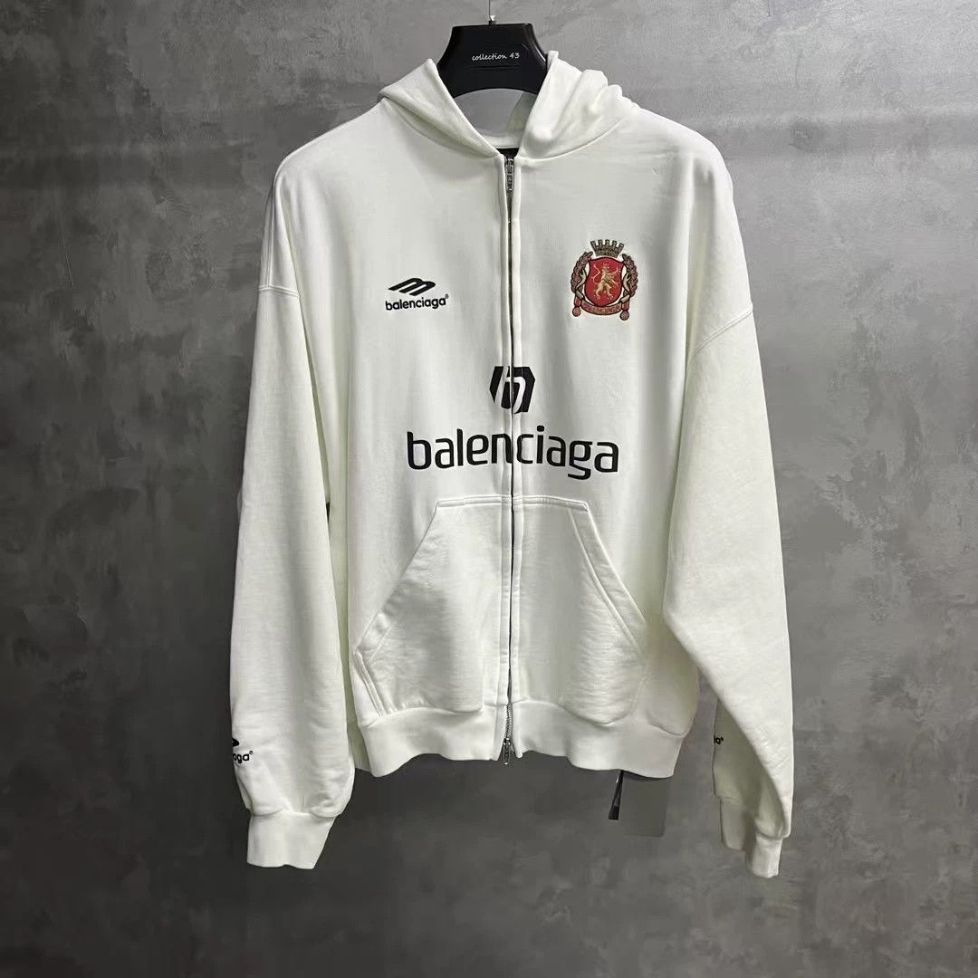 Balenciaga Balenciaga Printed Hoodie XS Men Size US XS / EU 42 / 0 - 1 Thumbnail
