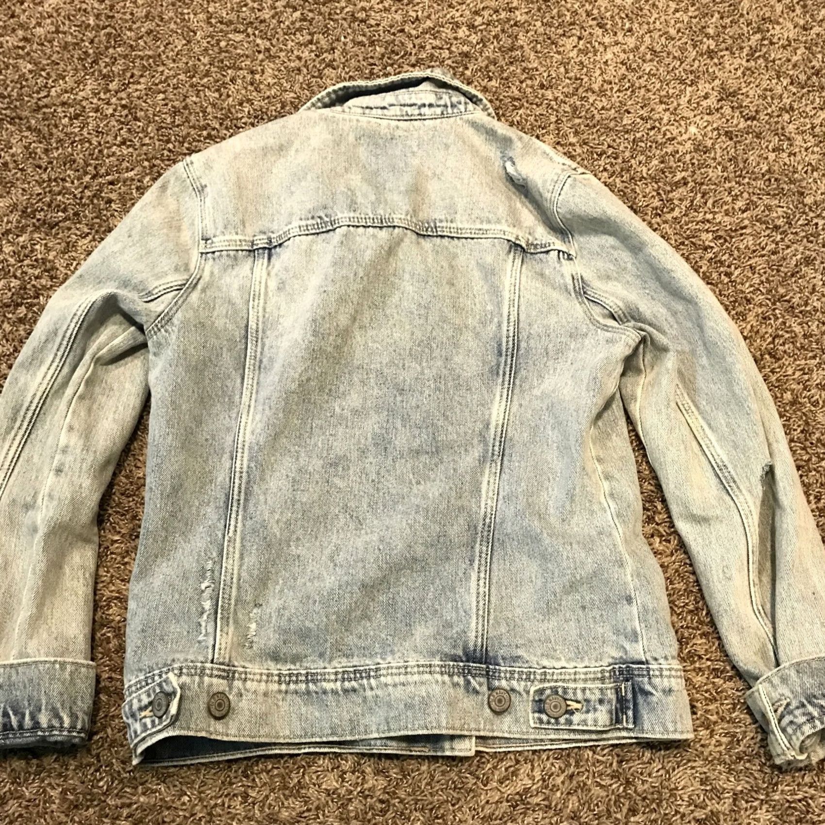 Old Navy Old Navy Women Denim S Jacket Button Up Size 28" / US 6 / IT 42 - 3 Thumbnail