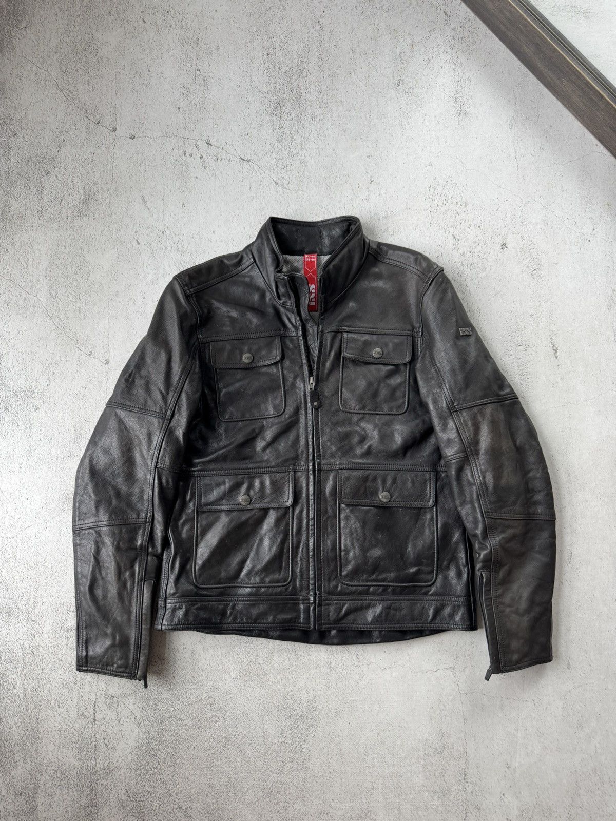 Leather IXS Classic Ld Nick Bike Rider Motocycles Leather Jacket Size US M / EU 48-50 / 2 - 1 Thumbnail