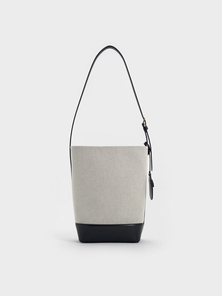 Other Enola Canvas Elongated Bucket Bag - Black Size ONE SIZE - 5 Thumbnail