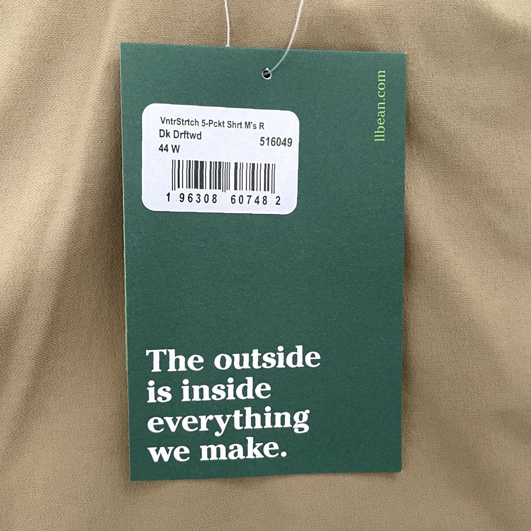 Vintage VINTAGE L.L. Bean Shorts Men 44 Khaki Chino Stretch 5-Pocket Casual Summer Size US 44 / EU 60 - 5 Thumbnail
