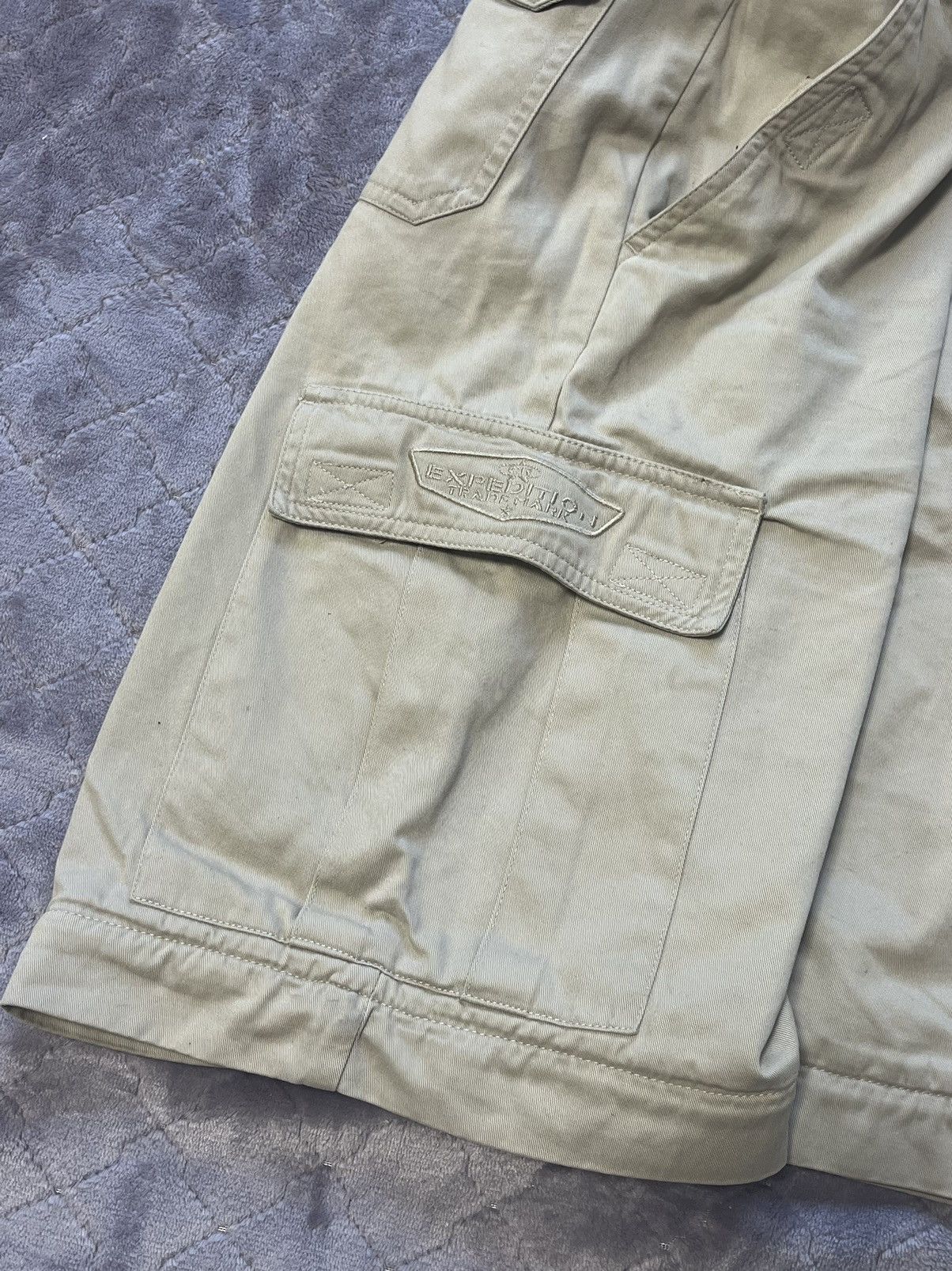 Designer × Vintage 🐹FIRE CARGO SHORTS Size US 34 / EU 50 - 5 Thumbnail