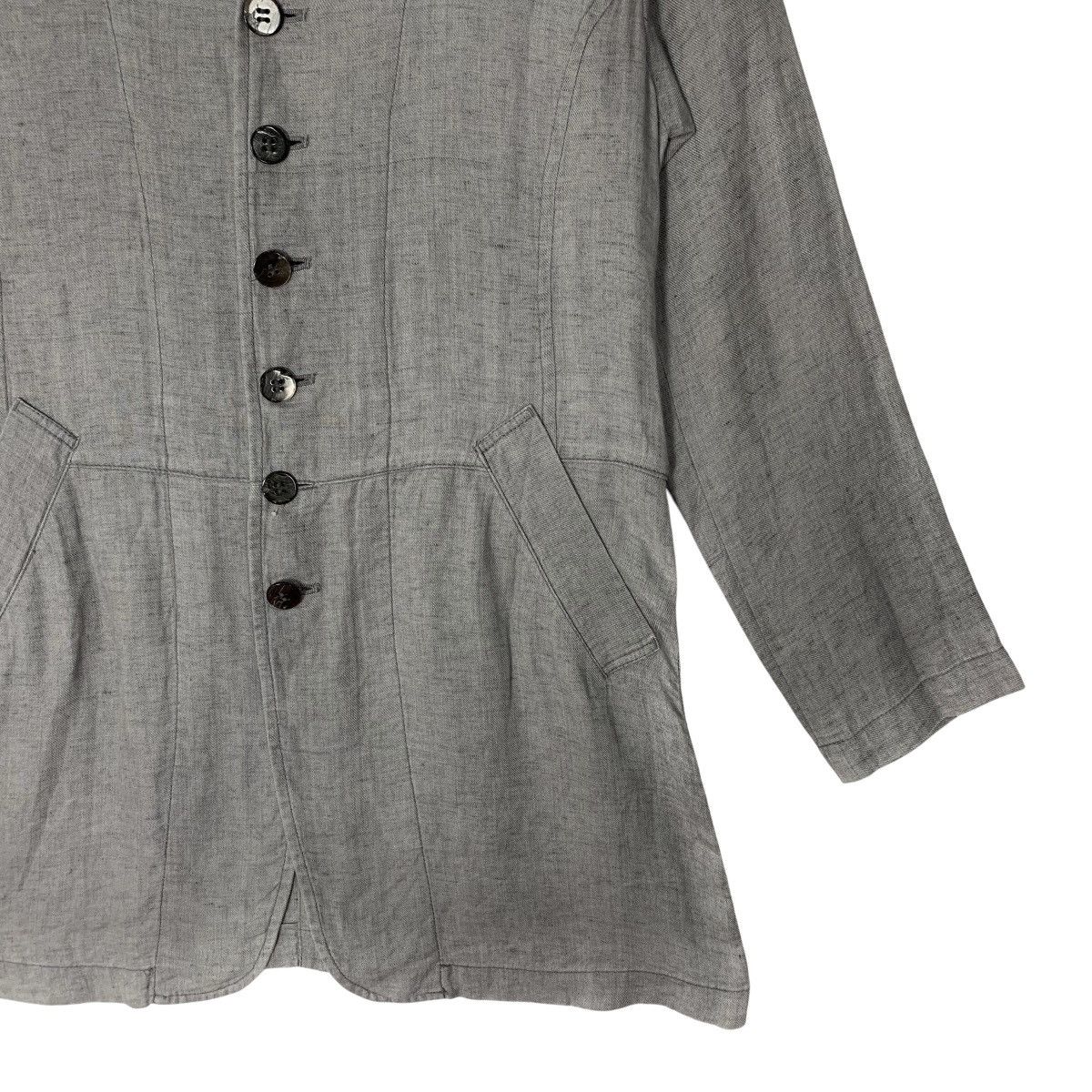 Designer plantation Issey Miyake Designer Luxury Cardigan Jacket Size S / US 4 / IT 40 - 6 Thumbnail
