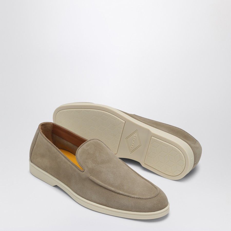 Doucal's o1d2blof0225 Leather Moccasin Loafers in Beige Size US 11 / EU 44 - 5 Thumbnail