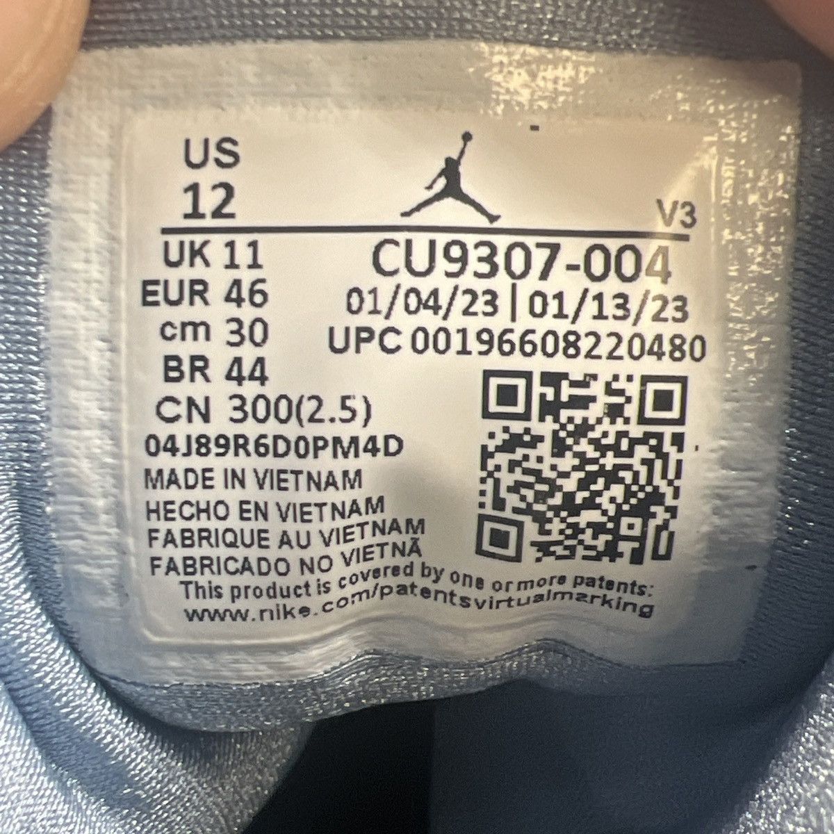 Jordan Brand Air Jordan 7 chambray Size US 12 / EU 45 - 9 Thumbnail