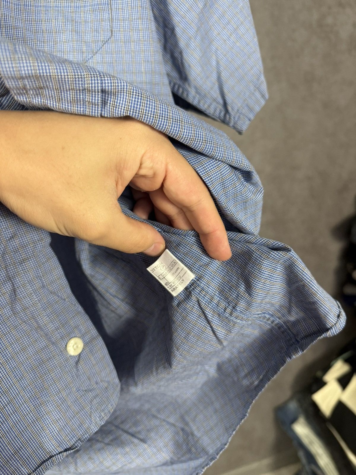 Burberry Thomas Burberry luxury designer vintage shirt Size US XXL / EU 58 / 5 - 6 Thumbnail