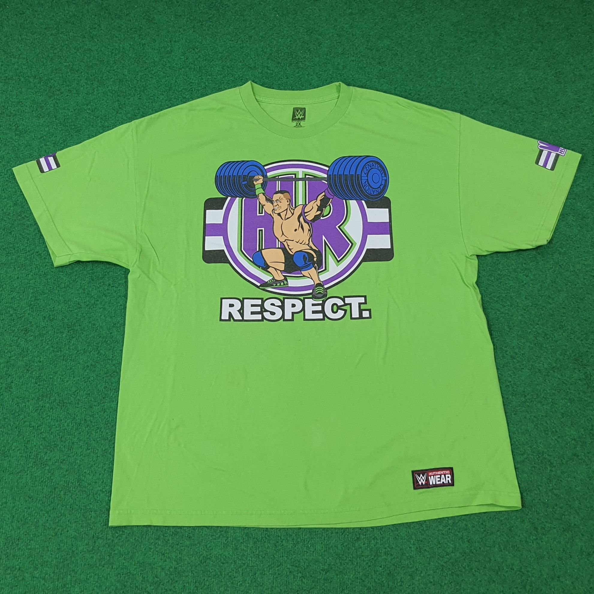 WWE Vintage 2018 John Cena Authentic WWE Wear Tee C276N35 Size US XL / EU 56 / 4 - 1 Thumbnail