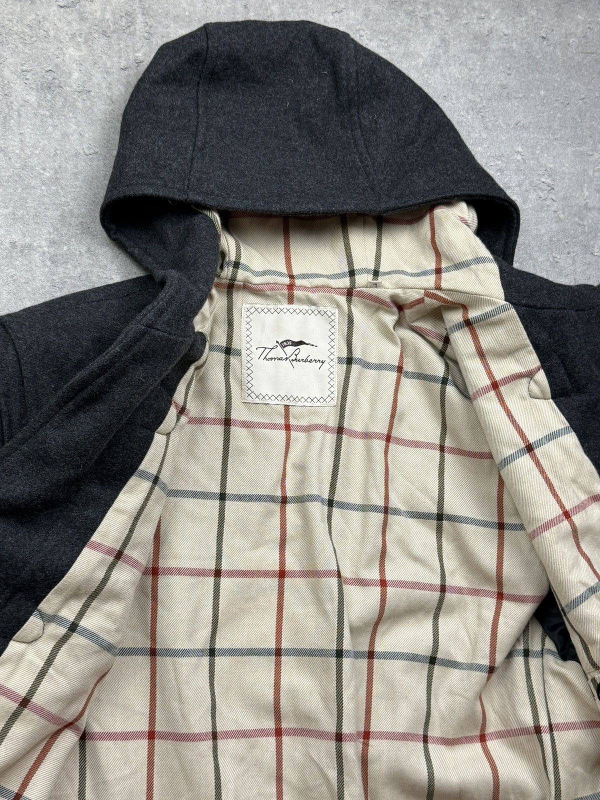 Burberry Thomas Burberry Duffle Coat with Hood – Vintage Streetwear Size US L / EU 52-54 / 3 - 9 Thumbnail