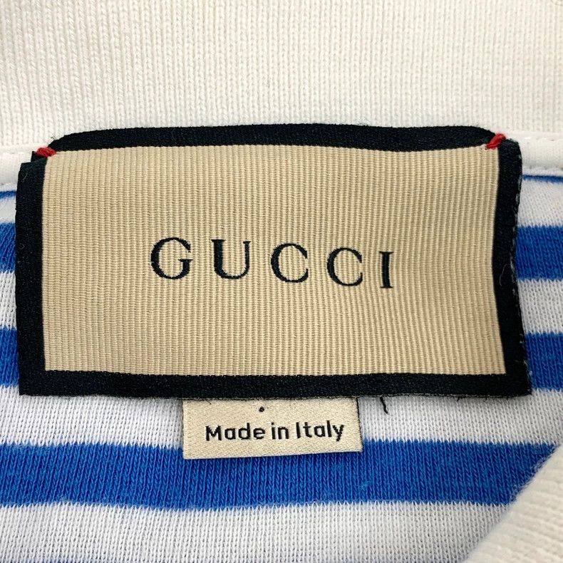 Gucci Gucci Color-blocked striped anchor letter embroidery cotto Size US XS / EU 42 / 0 - 5 Thumbnail