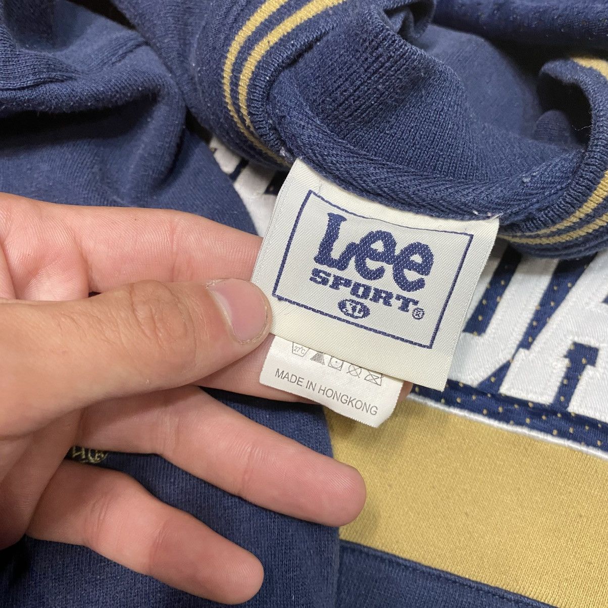 Other Vintage Norte Dame Navy Mesh Sleeve Lee Sport Hoodie Sweat Size US XL / EU 56 / 4 - 6 Thumbnail