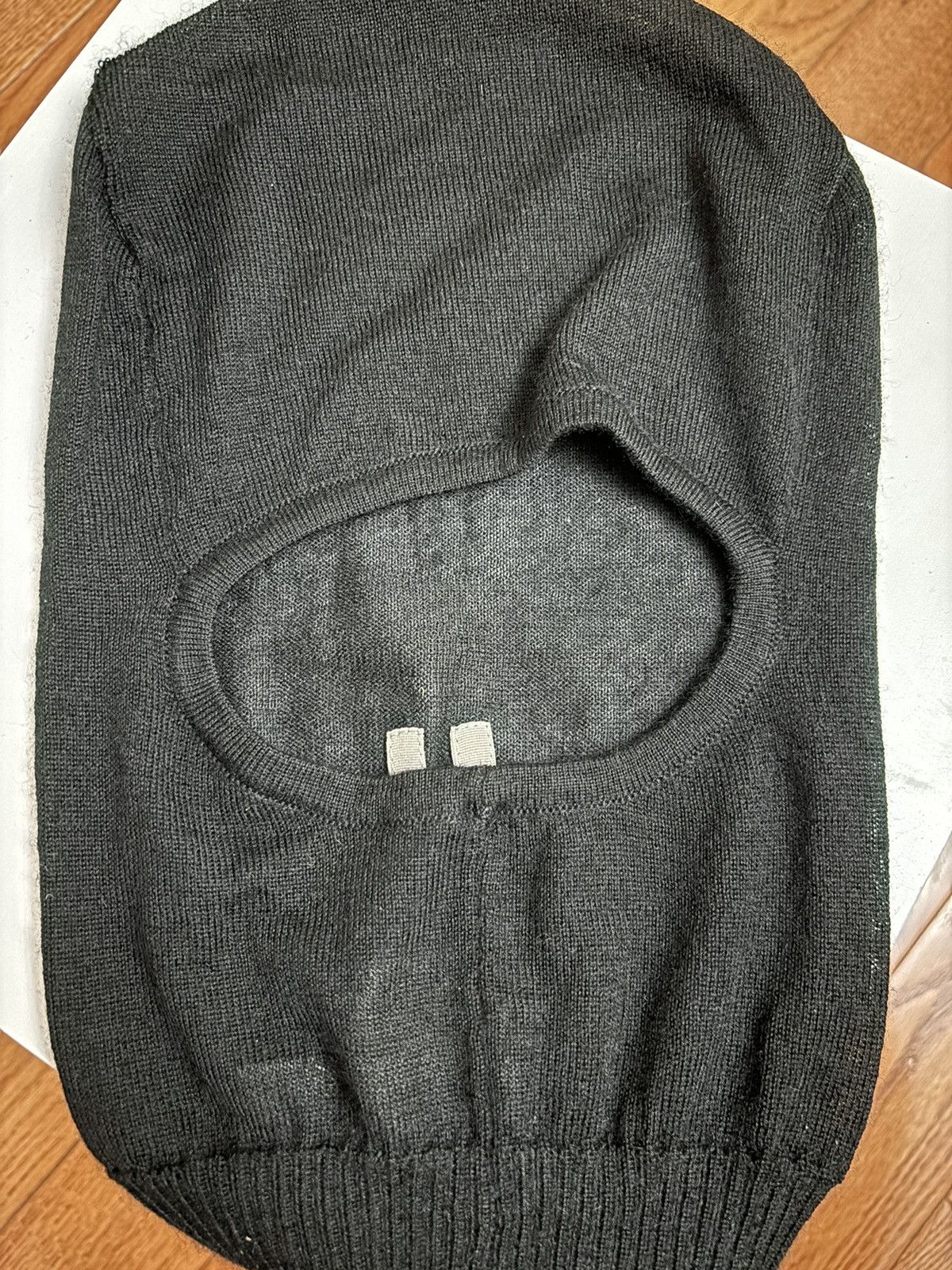 Rick Owens Rick Owens skull cashmere balaclava Size ONE SIZE - 2 Thumbnail