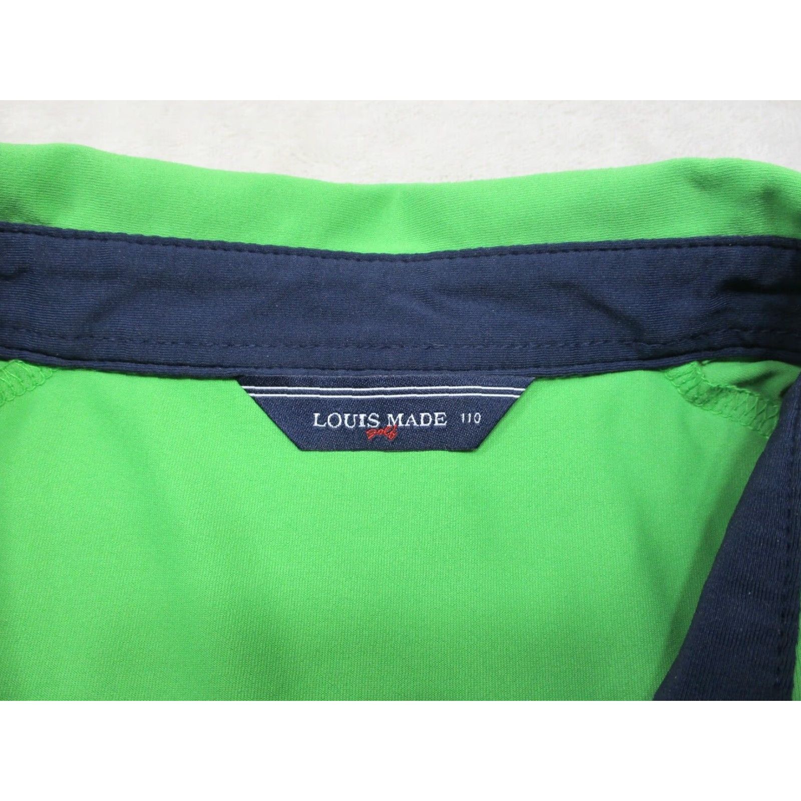 Vintage Louis Made 110 Golf Polo Shirt Mens Large Green Short Sleeve Tennis Rugby Size US L / EU 52-54 / 3 - 3 Thumbnail