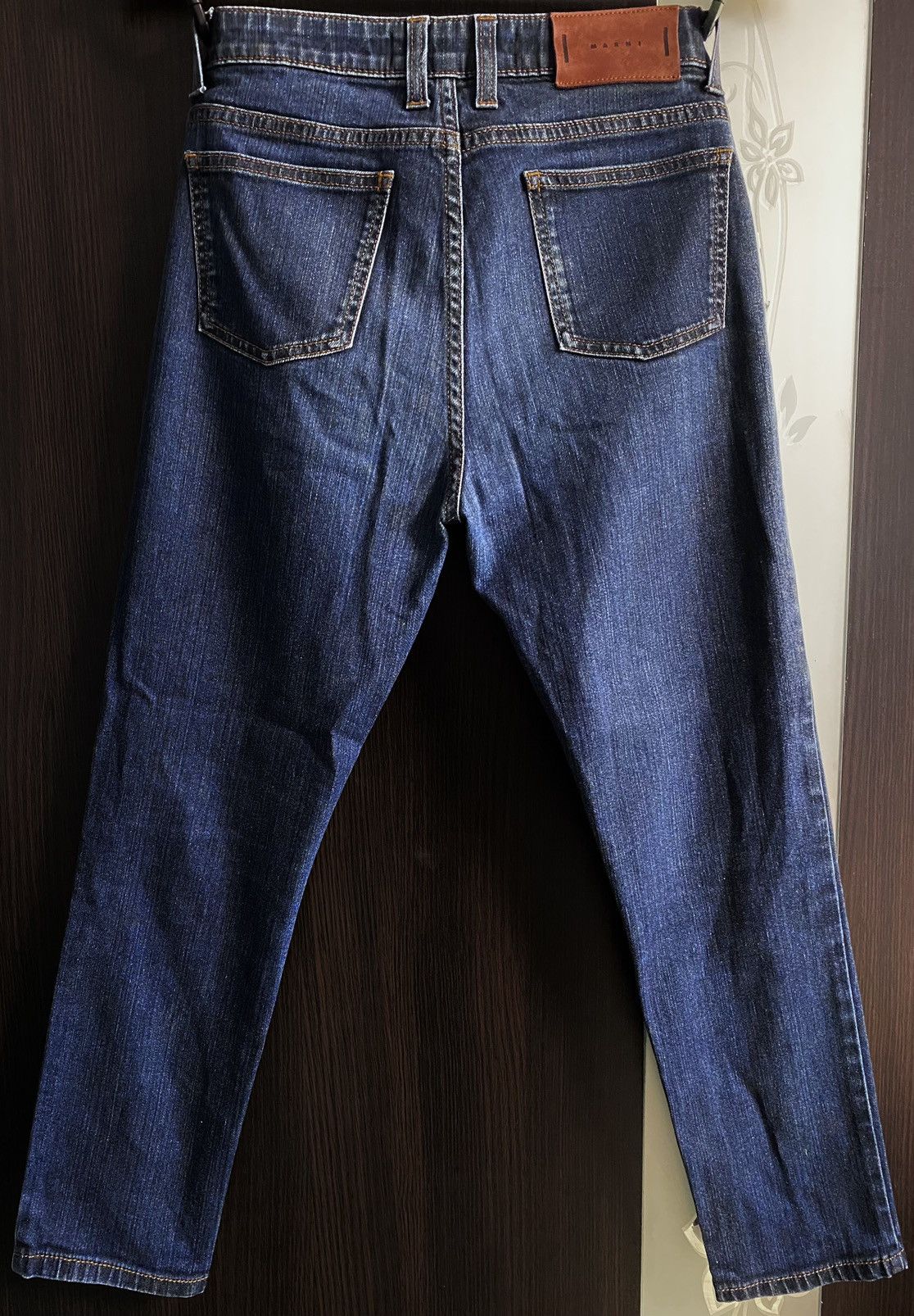 Marni Womens Marni Skinny Fit Navy Cotton Stretchy Jeans Denim Lux Size 25" / US 0 / IT 36 - 5 Thumbnail