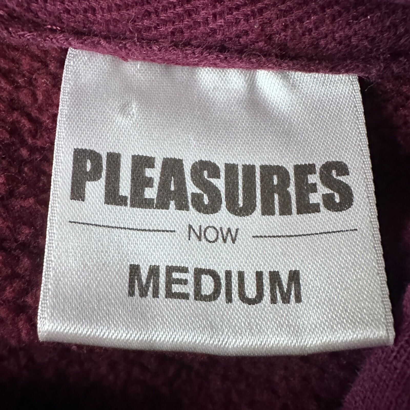 Pleasures Pleasures Burning Car Hoodie Men’s Medium Maroon Cotton Size US M / EU 48-50 / 2 - 5 Thumbnail