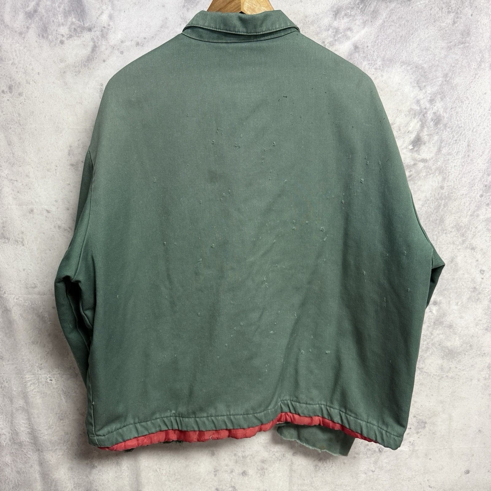 Big Mac Vintage Big Mac Workwear Jacket Mens 2XL Green Quilted Lined Size US XXL / EU 58 / 5 - 3 Thumbnail
