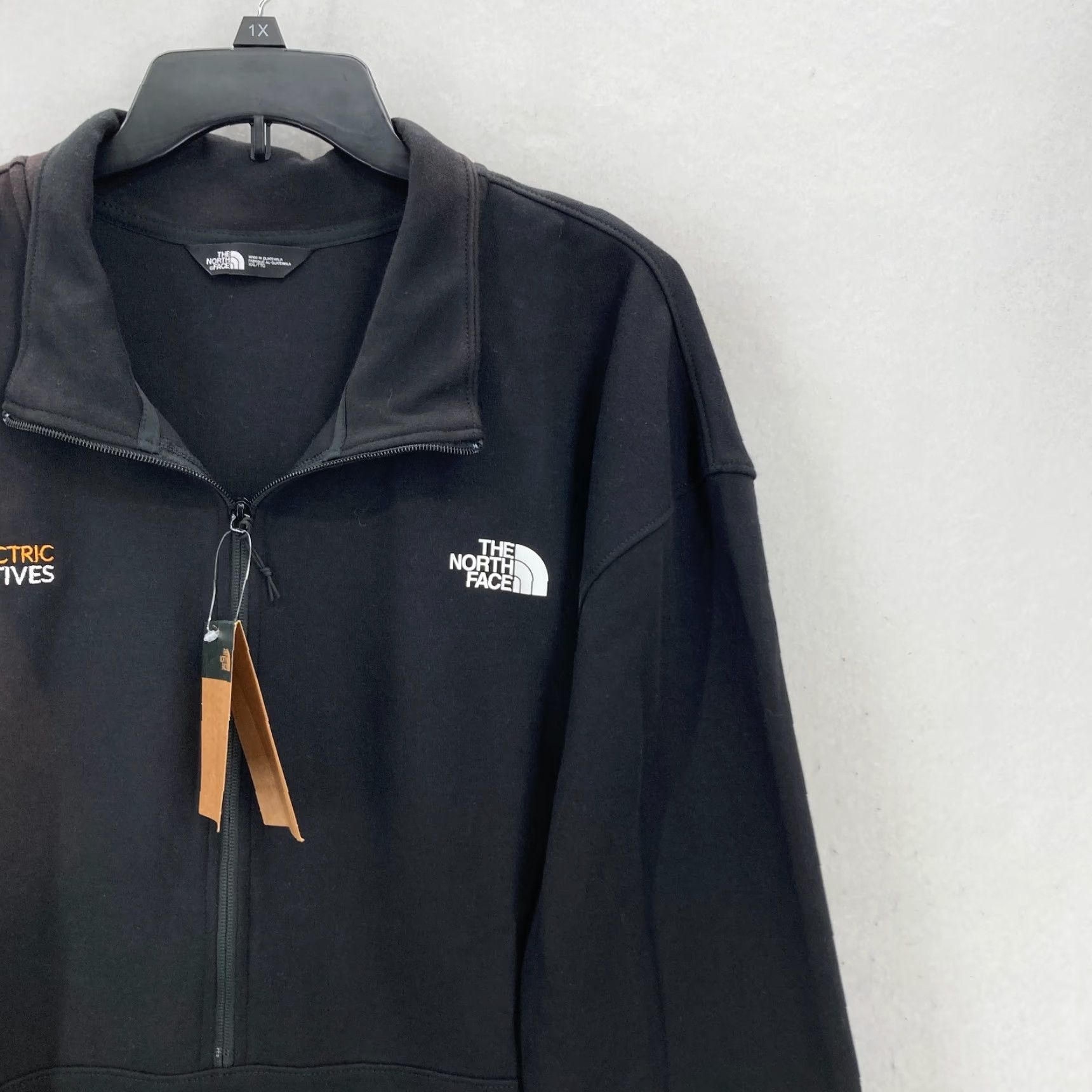 The North Face The North Face Double Knit Pullover Jacket Mens 2XL Black 1/2 Zip Mock Neck NWT Size US XXL / EU 58 / 5 - 2 Thumbnail