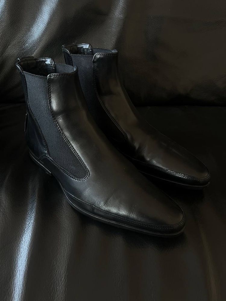 Dior Homme Vintage Chelsea Hedi Slimane Leather Shoes