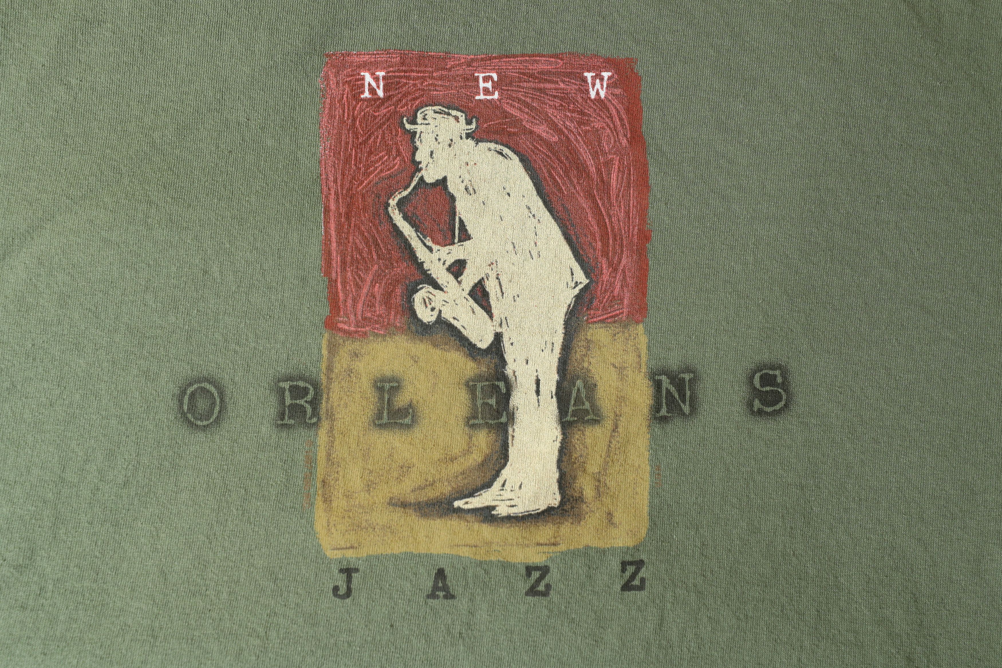 Vintage Vintage New Orleans Jazz Tee (XXL) Size US XXL / EU 58 / 5 - 7 Thumbnail