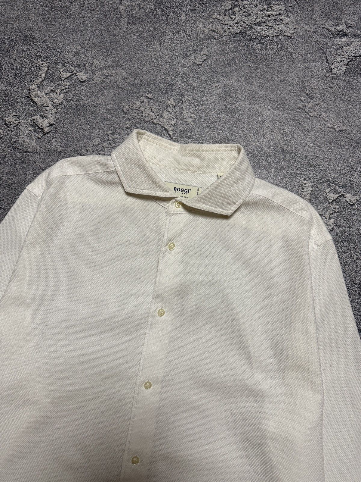 Boggi Boggi Shirt Milano Luxury Size US XXL / EU 58 / 5 - 4 Thumbnail