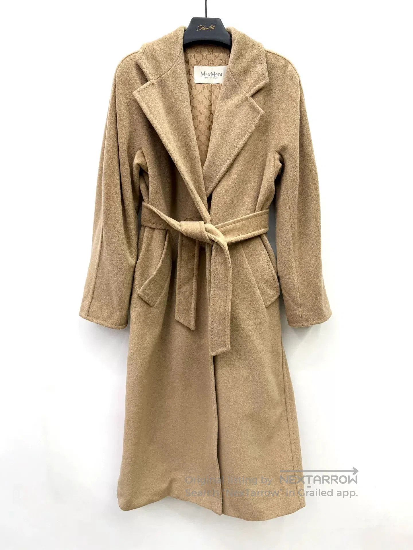 Other MaxMara 101801 Camel Wool Cashmere Coat. Size US L / EU 52-54 / 3 - 1 Thumbnail